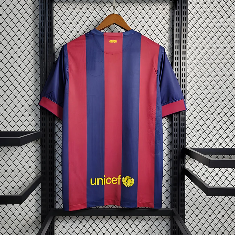 Barcelona 2014 Home UCL Jersey - Image 2