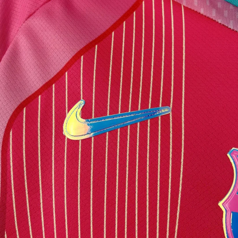 Barcelona 2025 Bright Pink Special Jersey - Image 4