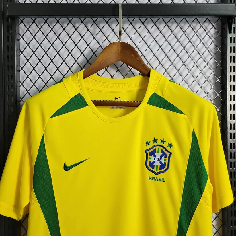 Brazil 2002 Home Jersey - Image 2
