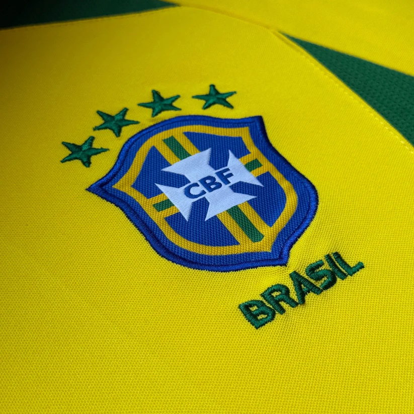 Brazil 2002 Home Jersey - Image 3